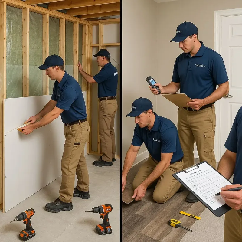 Repairs and Reconstruction process in Onslow County, NC