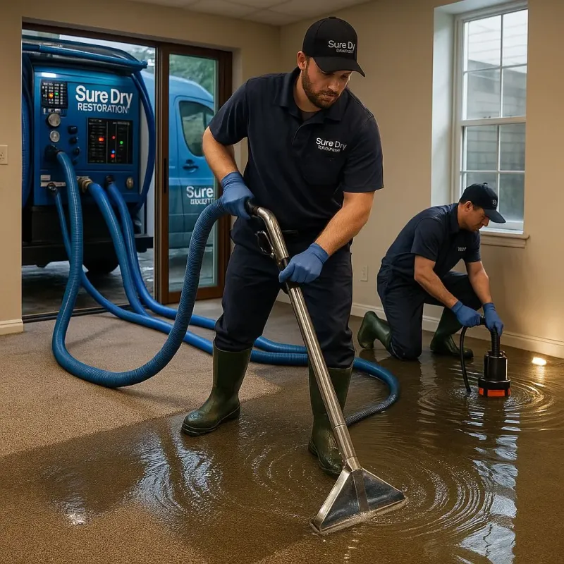 Water Extraction and Removal process in Onslow County, NC